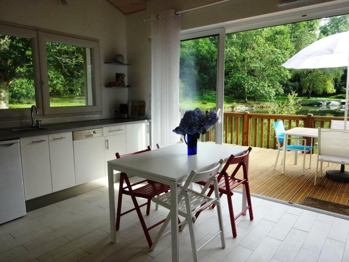 Chalet  Côté Lac Castets Extérieur photo