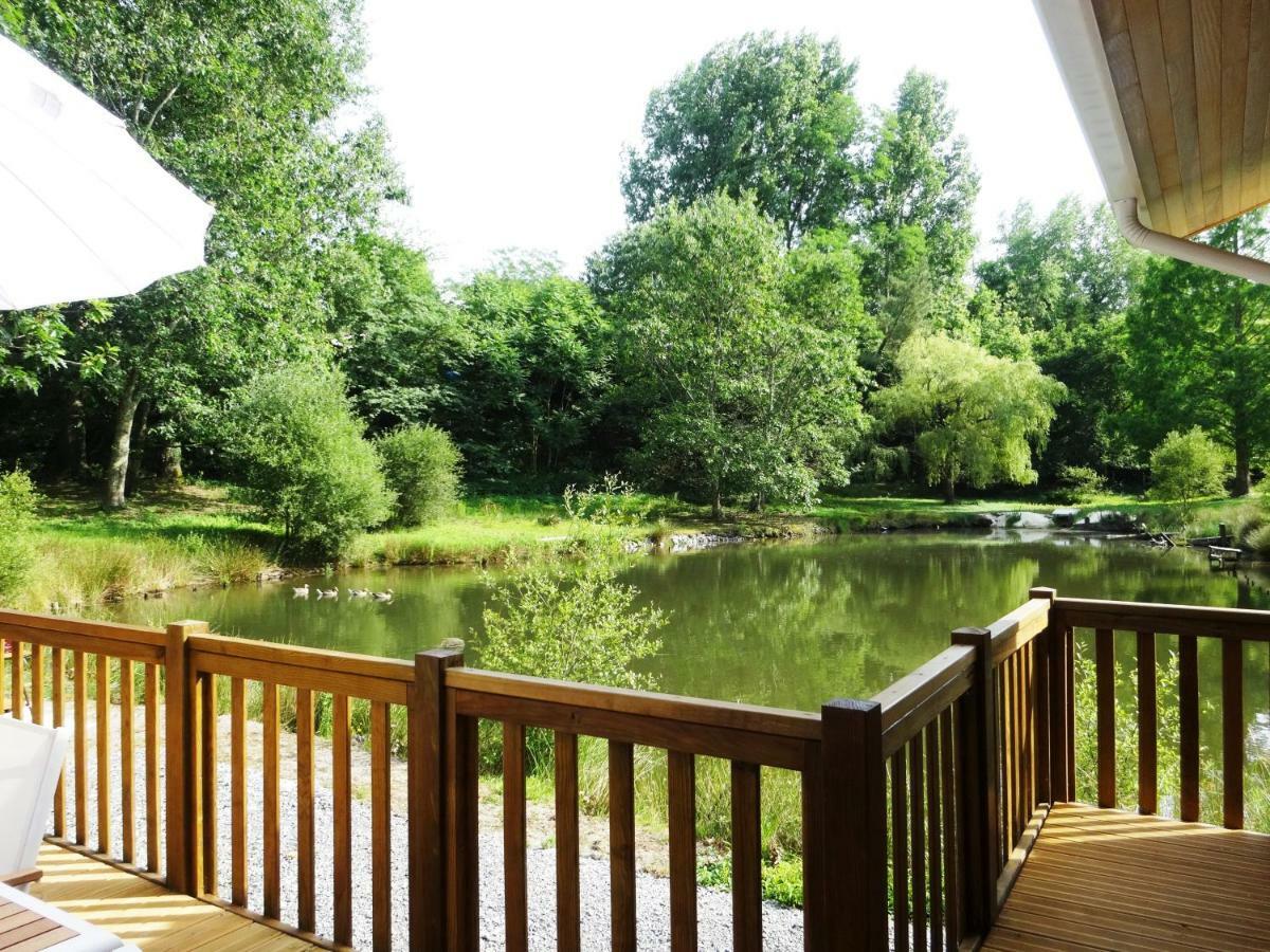 Chalet  Côté Lac Castets Extérieur photo